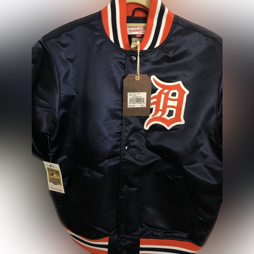 Mitchell & Ness: Detroit Tigers Satin Jacket